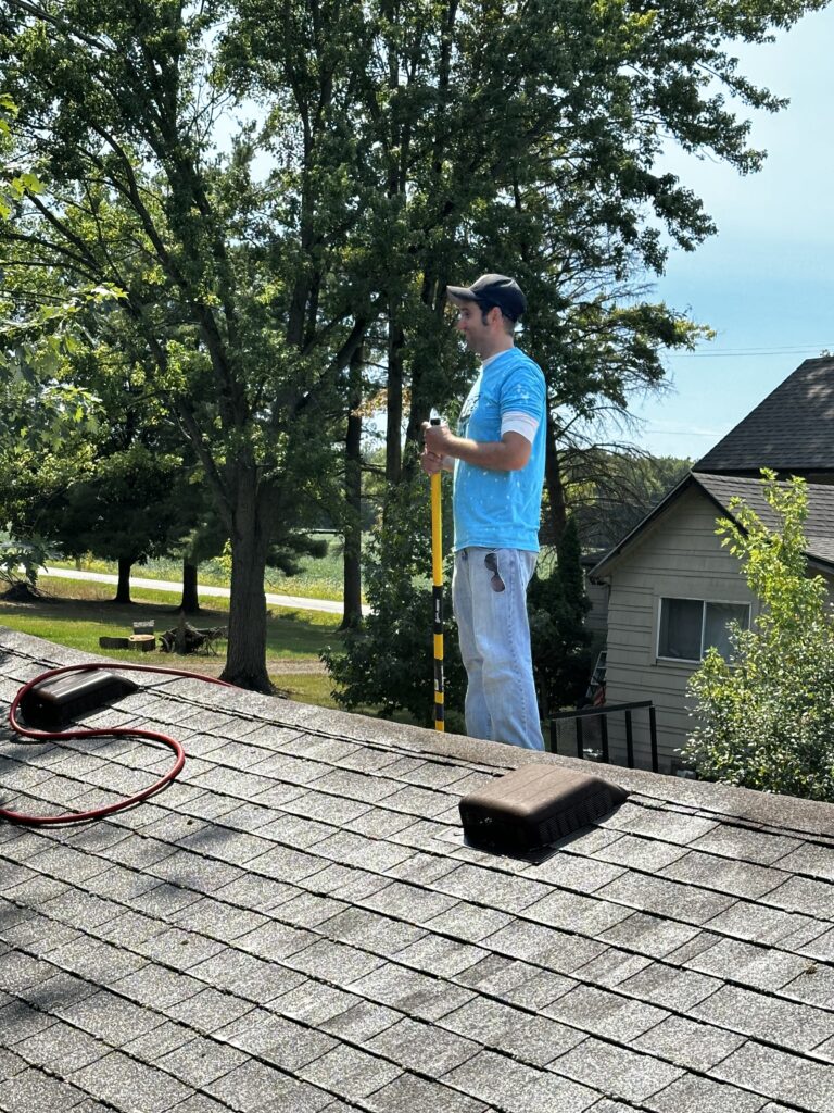 roof moss removal brunswick ohio